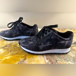 PRADA Shoes Sneakers Women's Size 7.5 US 37.5 EU Camouflage Multicolor